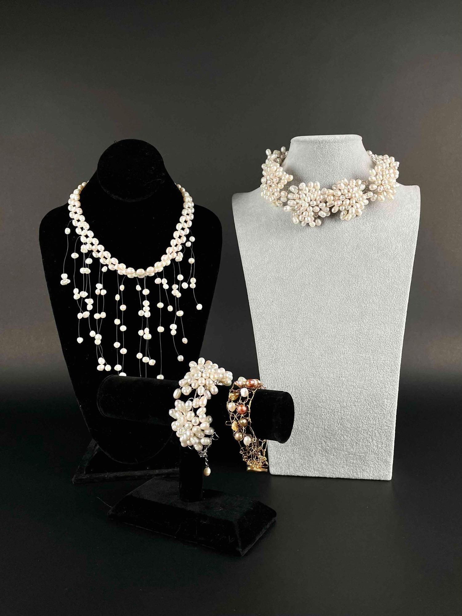 Baroque Freshwater Pearls (Necklaces and Bracelets) (1 of 12)