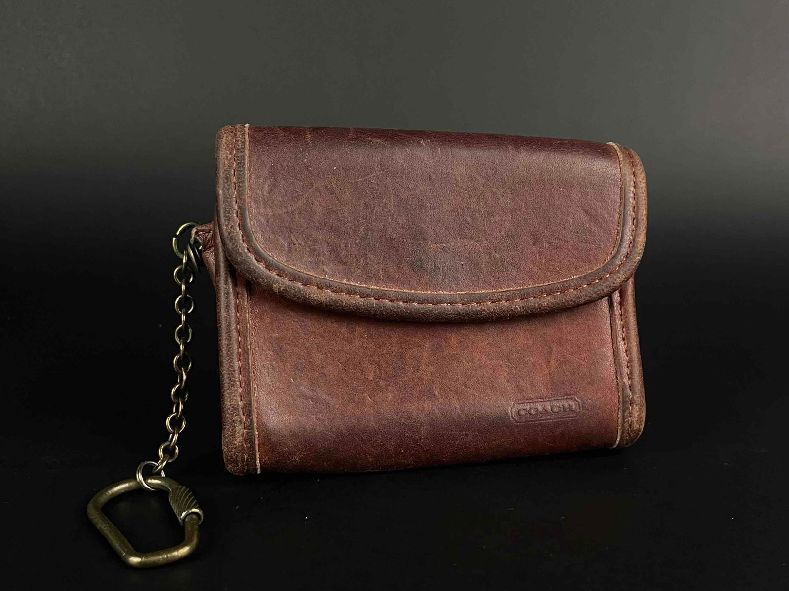 Vintage Coach Mahogany Multifunctional Wallet (1 of 9)