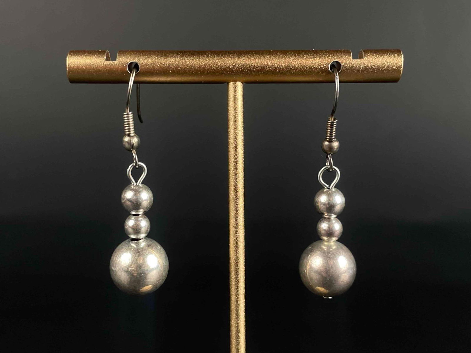 Pair of Sterling Silver Earrings (1 of 5)