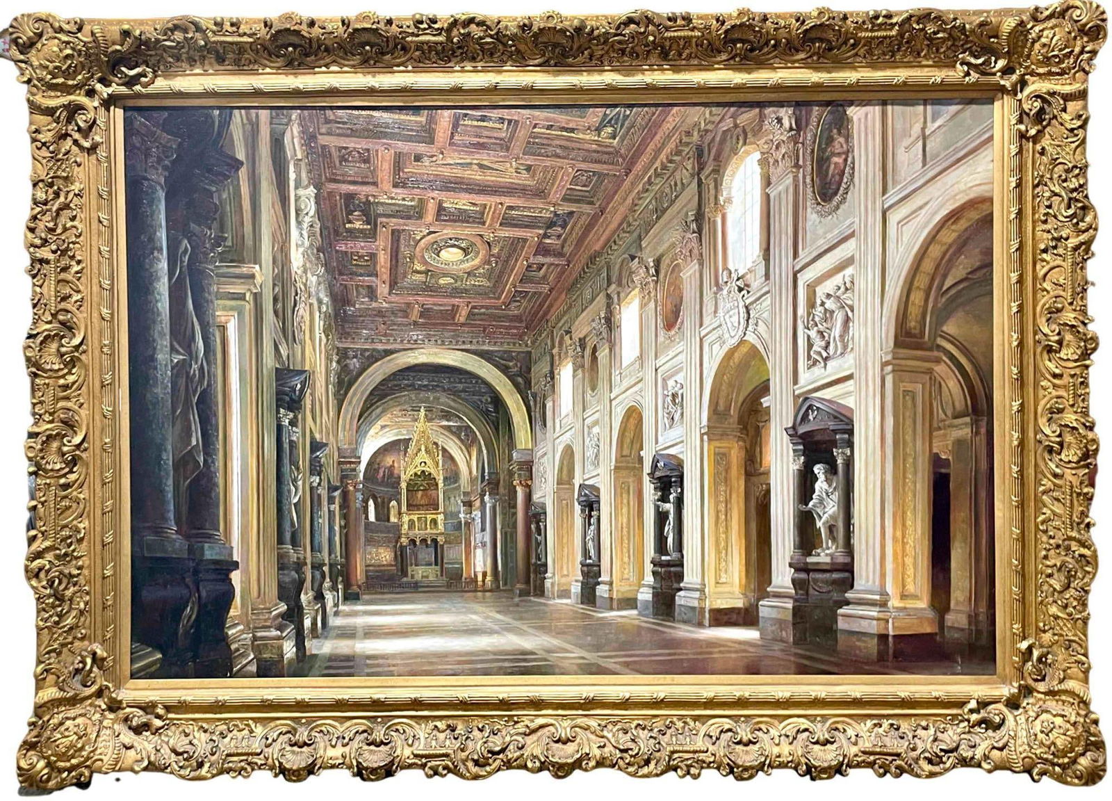 Massive Prospective Painting (Steven Ives, Oil on Canvas) (1 of 12)