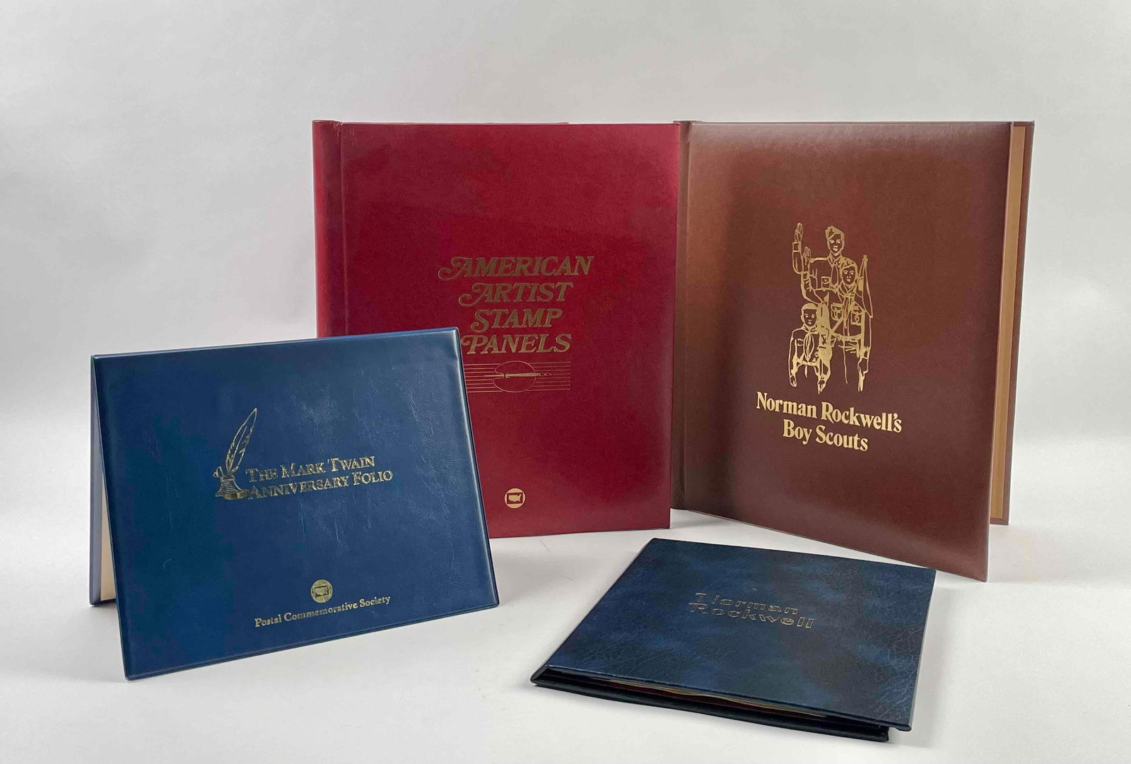 Assorted American Artist Stamp Collection (Norman Rockwell, Mark Twain) (1 of 12)