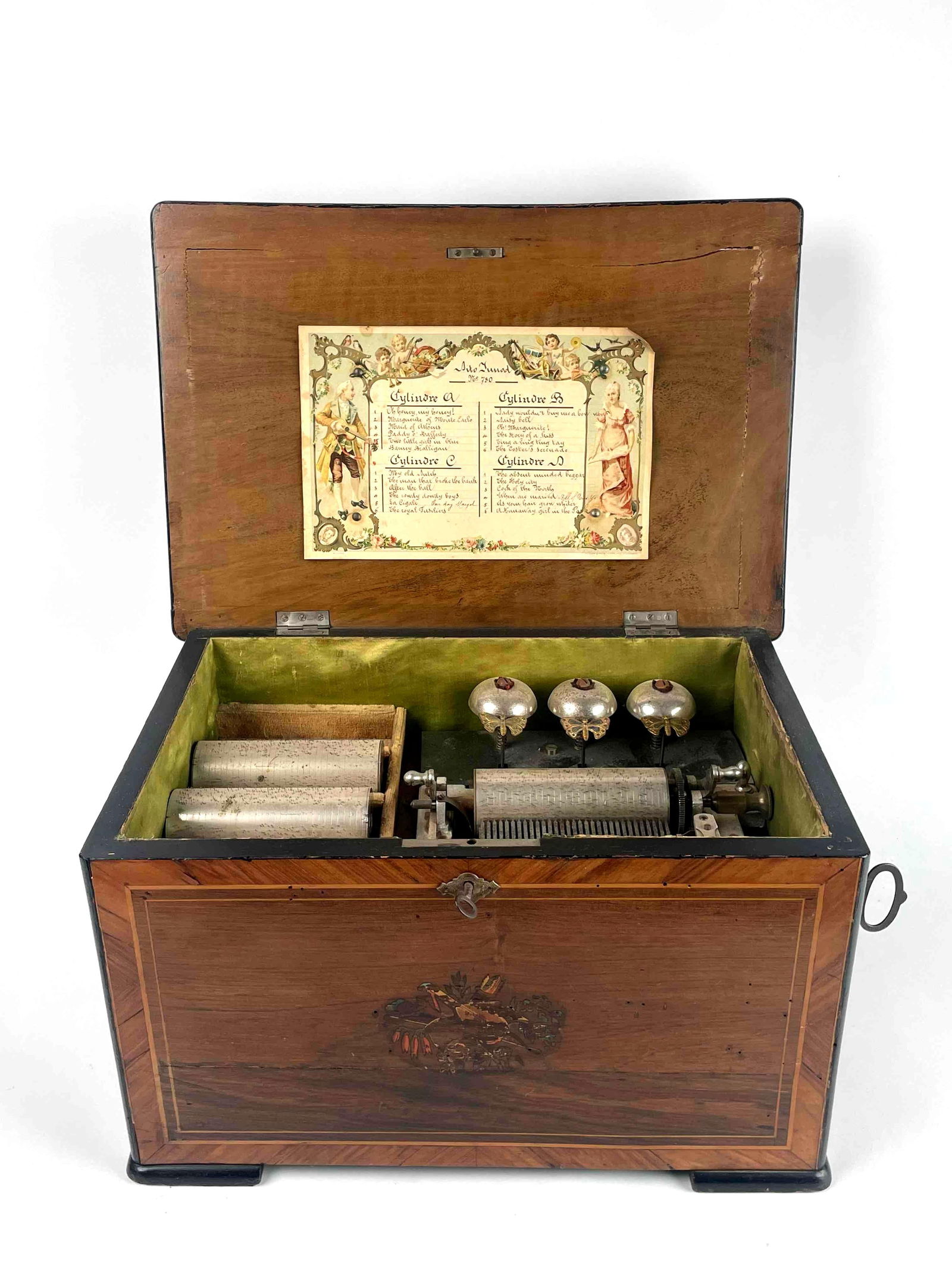 Antique Wooden Music Box (1 of 12)