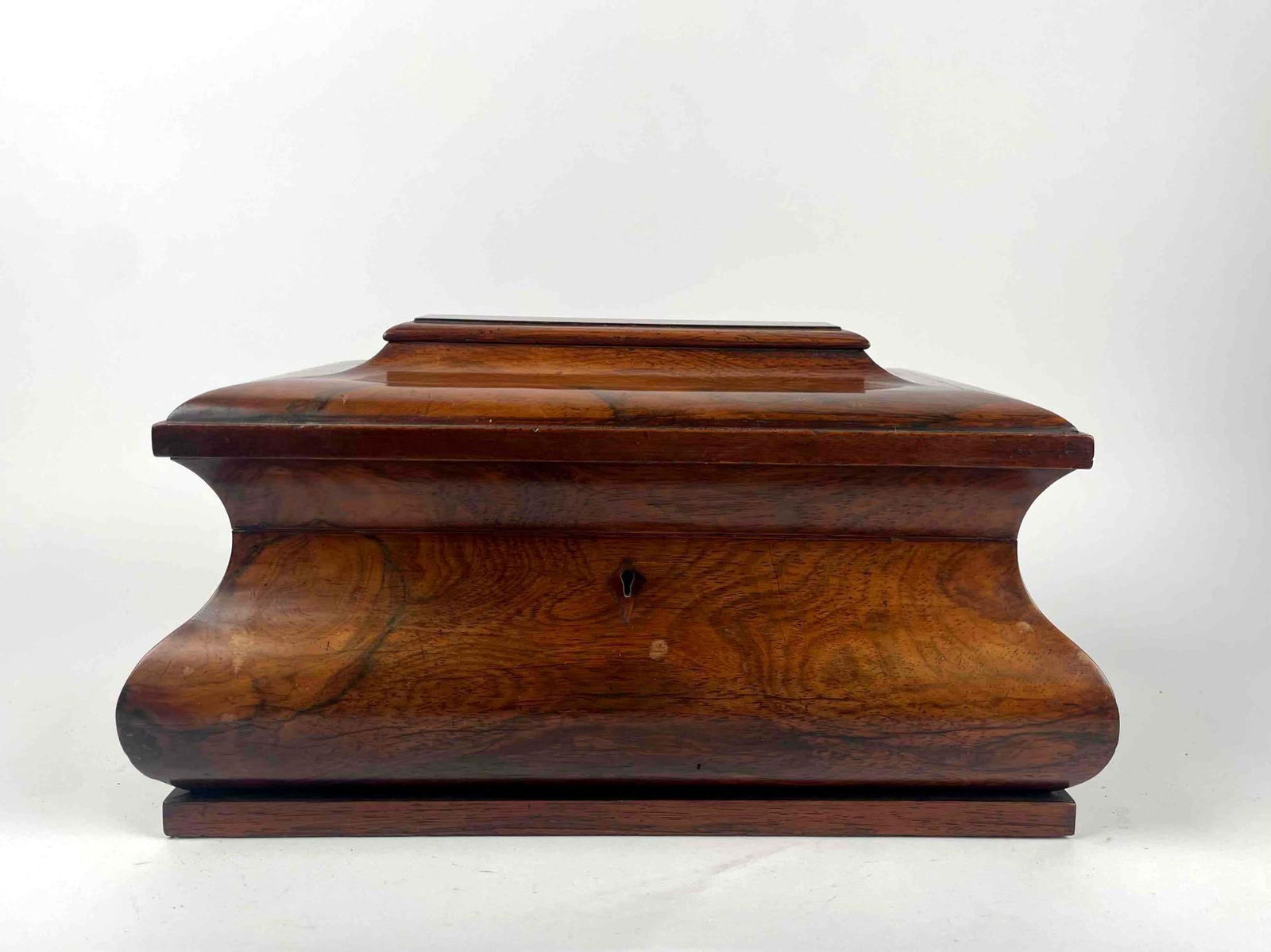 19th Century English Wooden Tea Caddy (1 of 11)