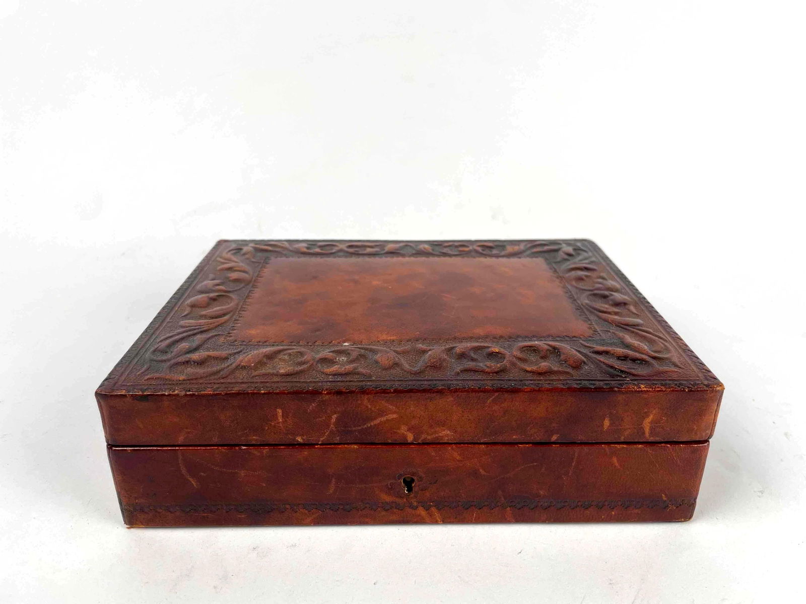Italian Leather Jewelry Box (1 of 12)