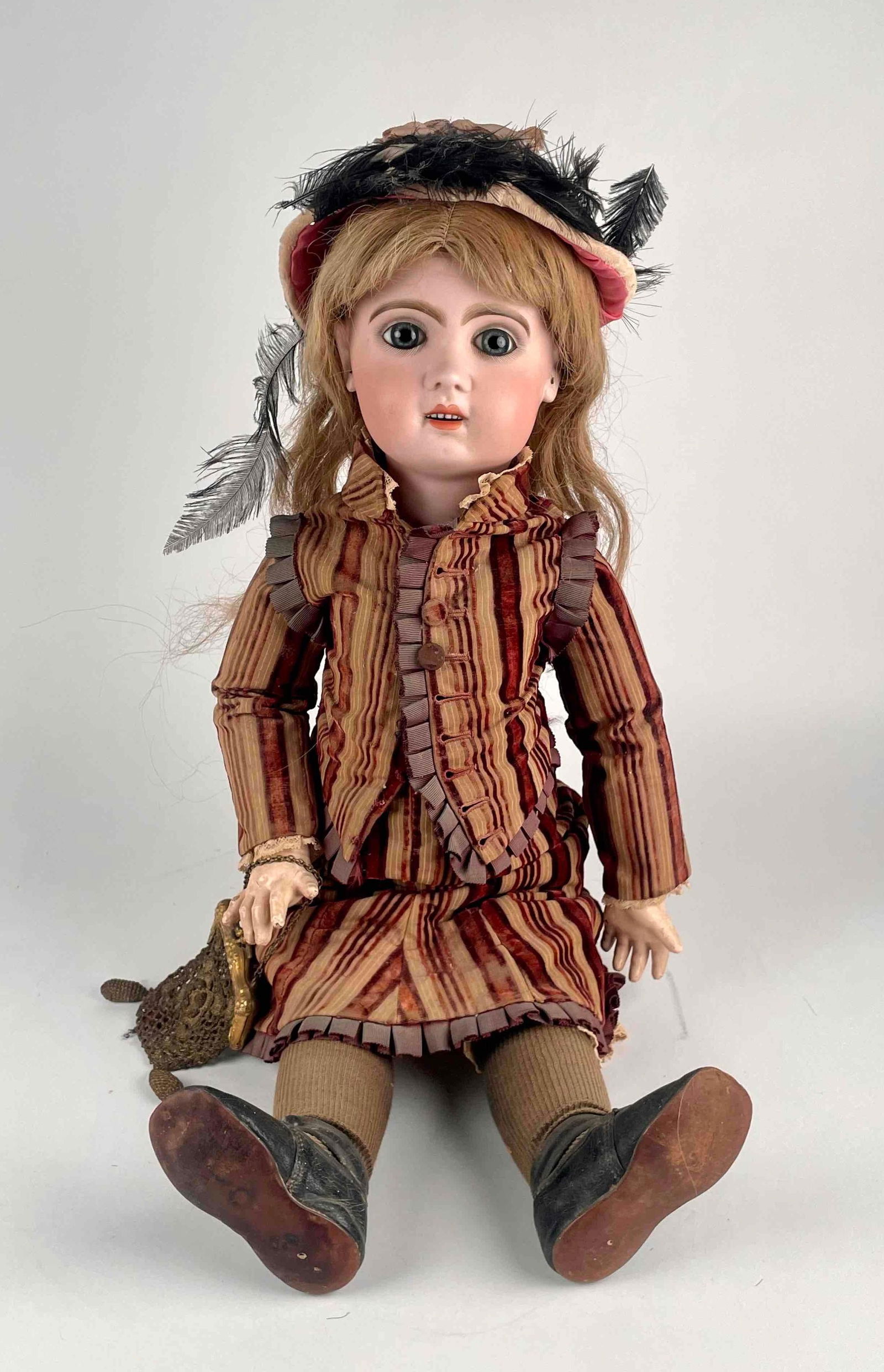 Antique Bebe Jumeau Doll (Size 11) (1 of 12)