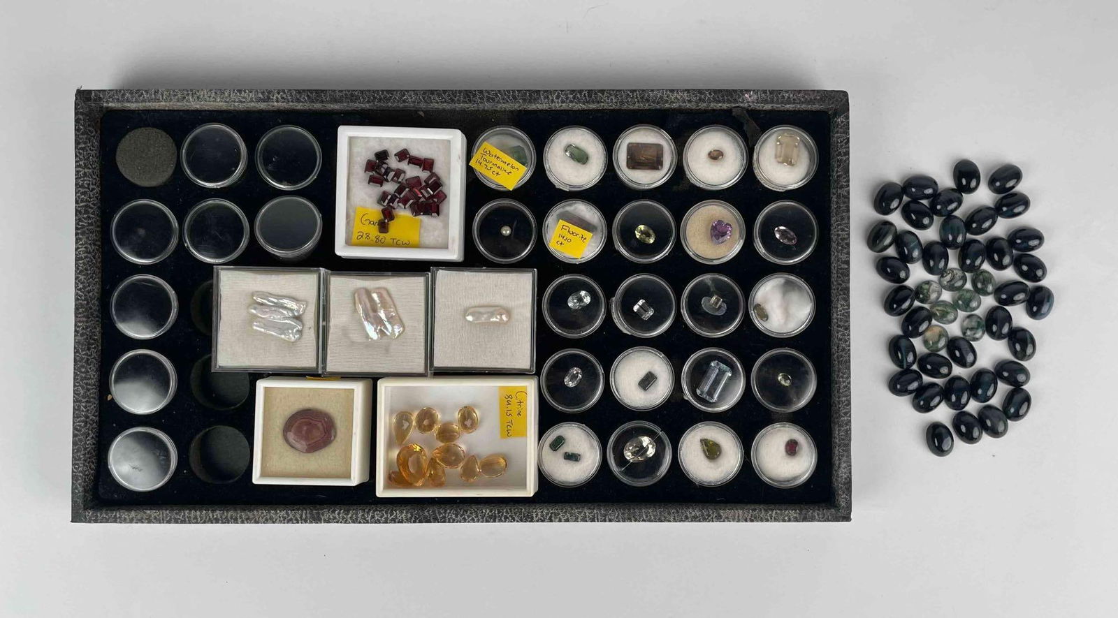 Large Box of Loose Gemstones (Chrysoberyl, Garnet, Amethyst, Citrine, and MORE) (1 of 11)