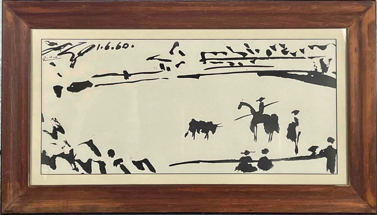 After Pablo Picasso "L' Arene" Digital Lithograph (1 of 6)