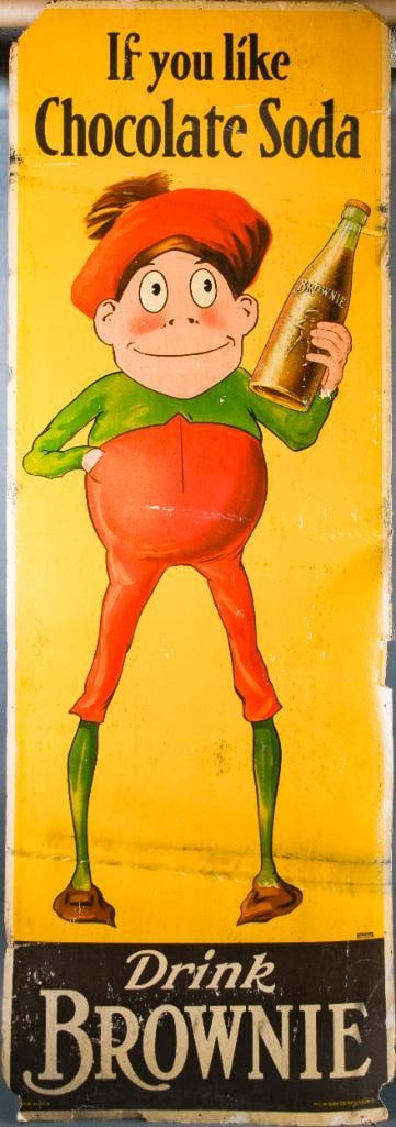 Large Brownie Soda Advertisement Poster 1914 (1 of 12)