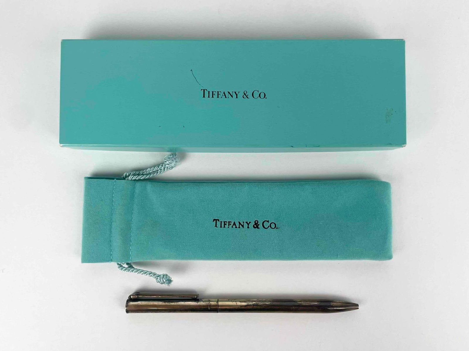 Sterling Silver Tiffany Pen with Box (1 of 12)