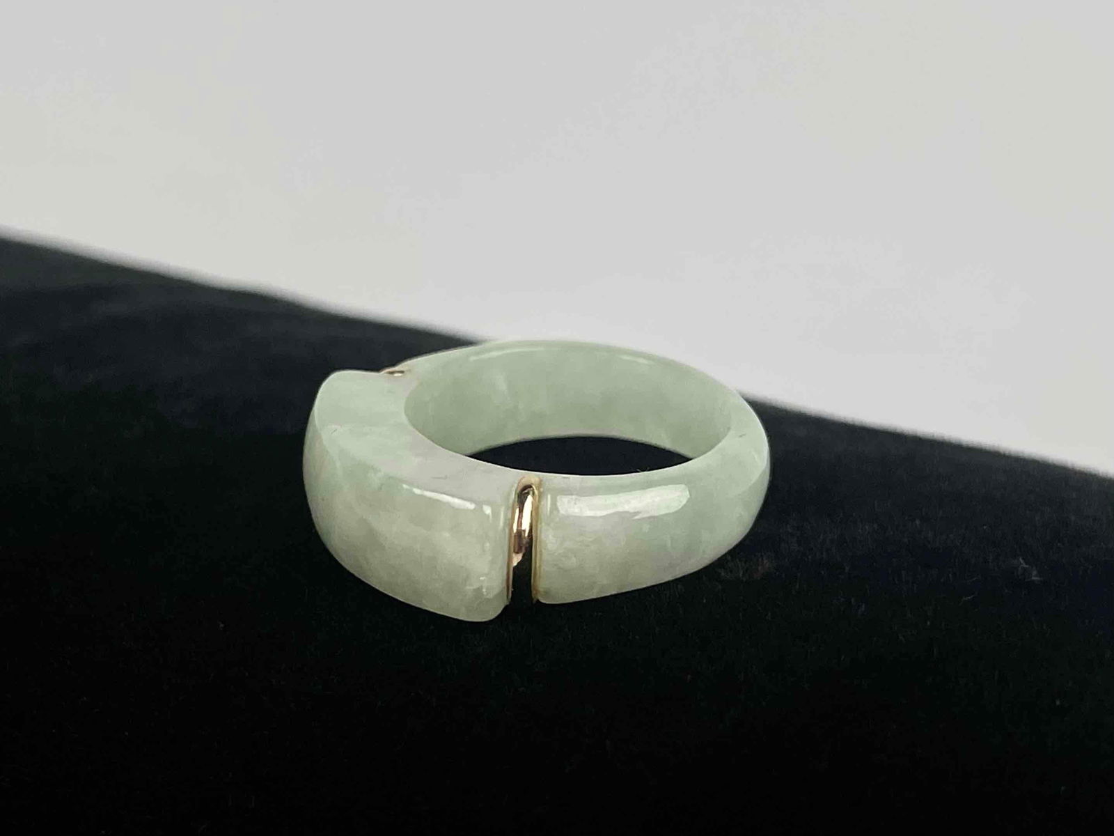 14K Gold and Jade Ring (1 of 7)