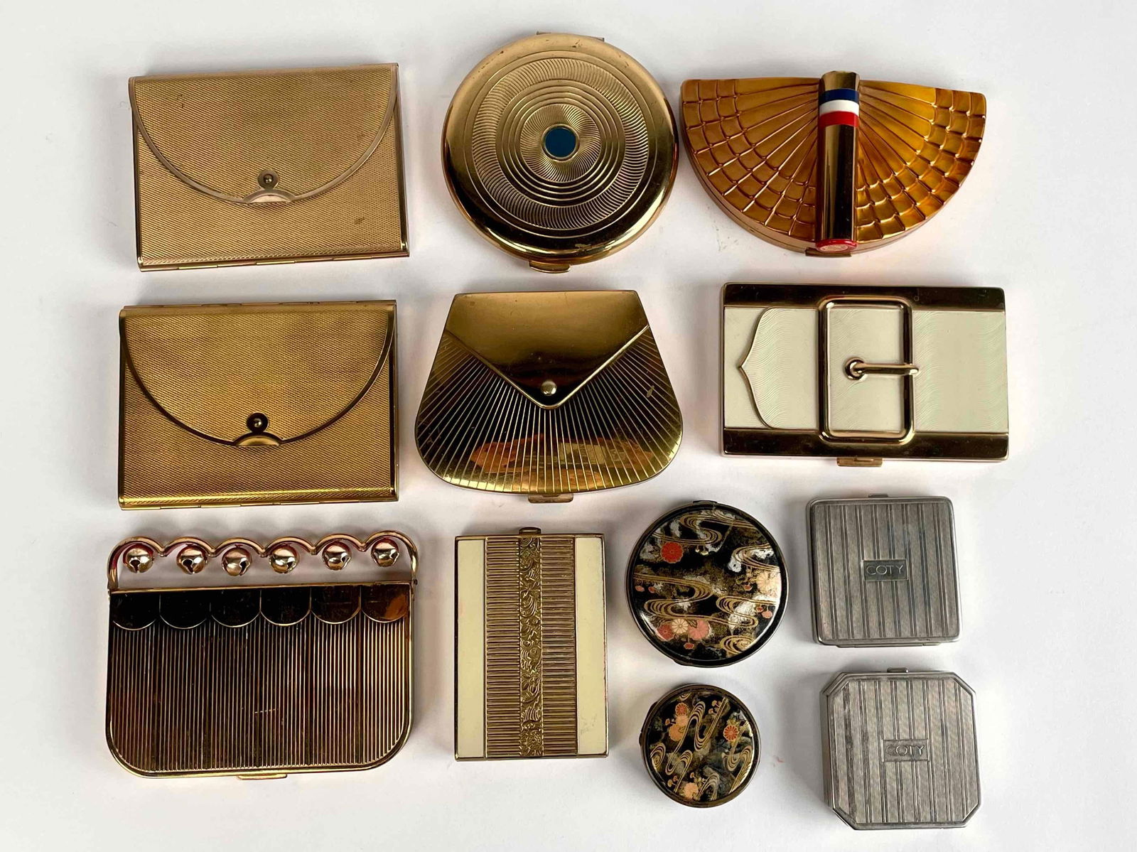 Assorted Vintage and Antique Compacts by Coty (1 of 12)