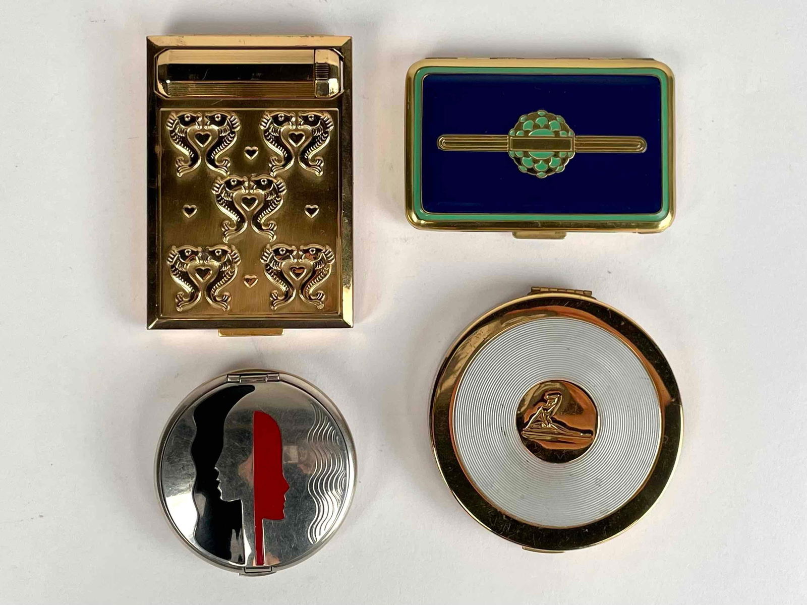 4 Vintage Richard Hudnut and Antoine Compacts (1 of 10)