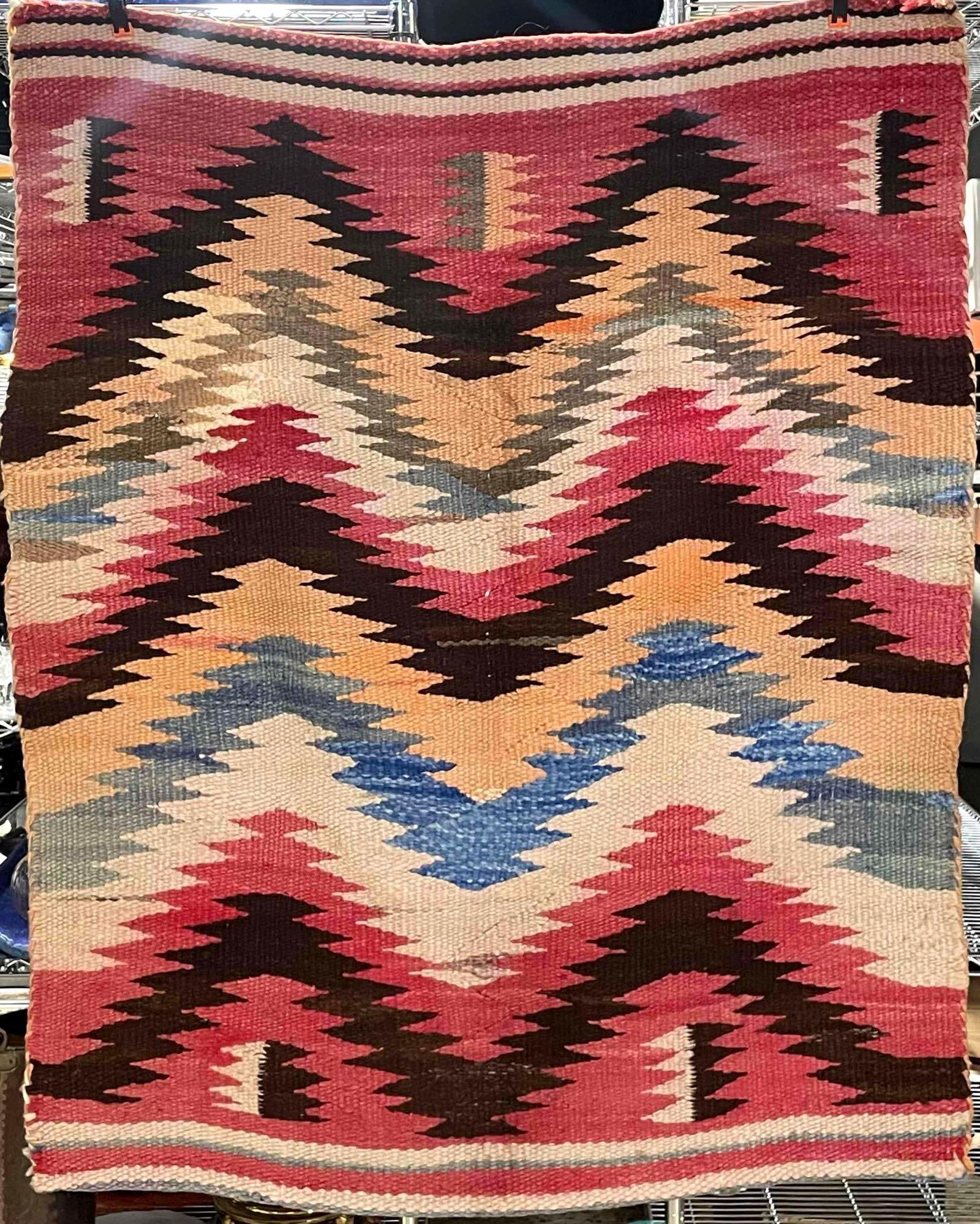 Navajo Woven Geometric Area Rug (1 of 12)