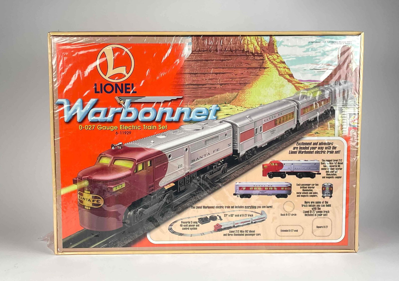 Sealed Lionel Warbonnet Train Set in Original Box (1 of 8)