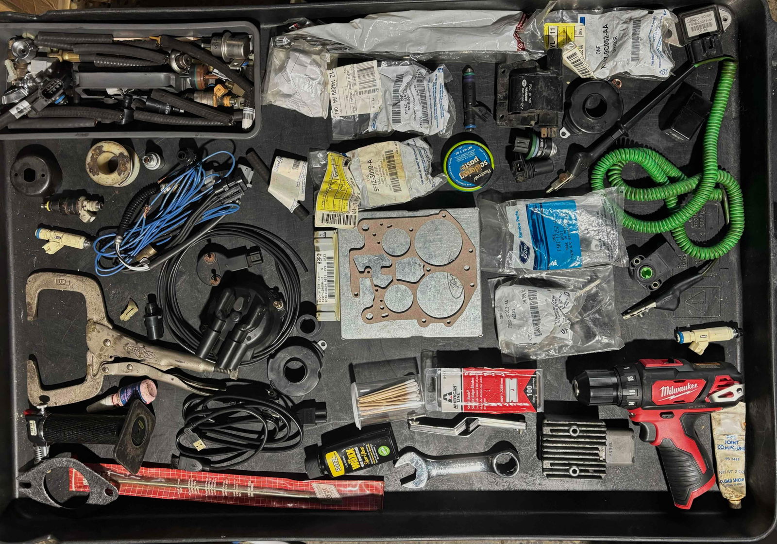 Large Assortment of Mechanics Tools and Car Parts (Ford) (1 of 12)