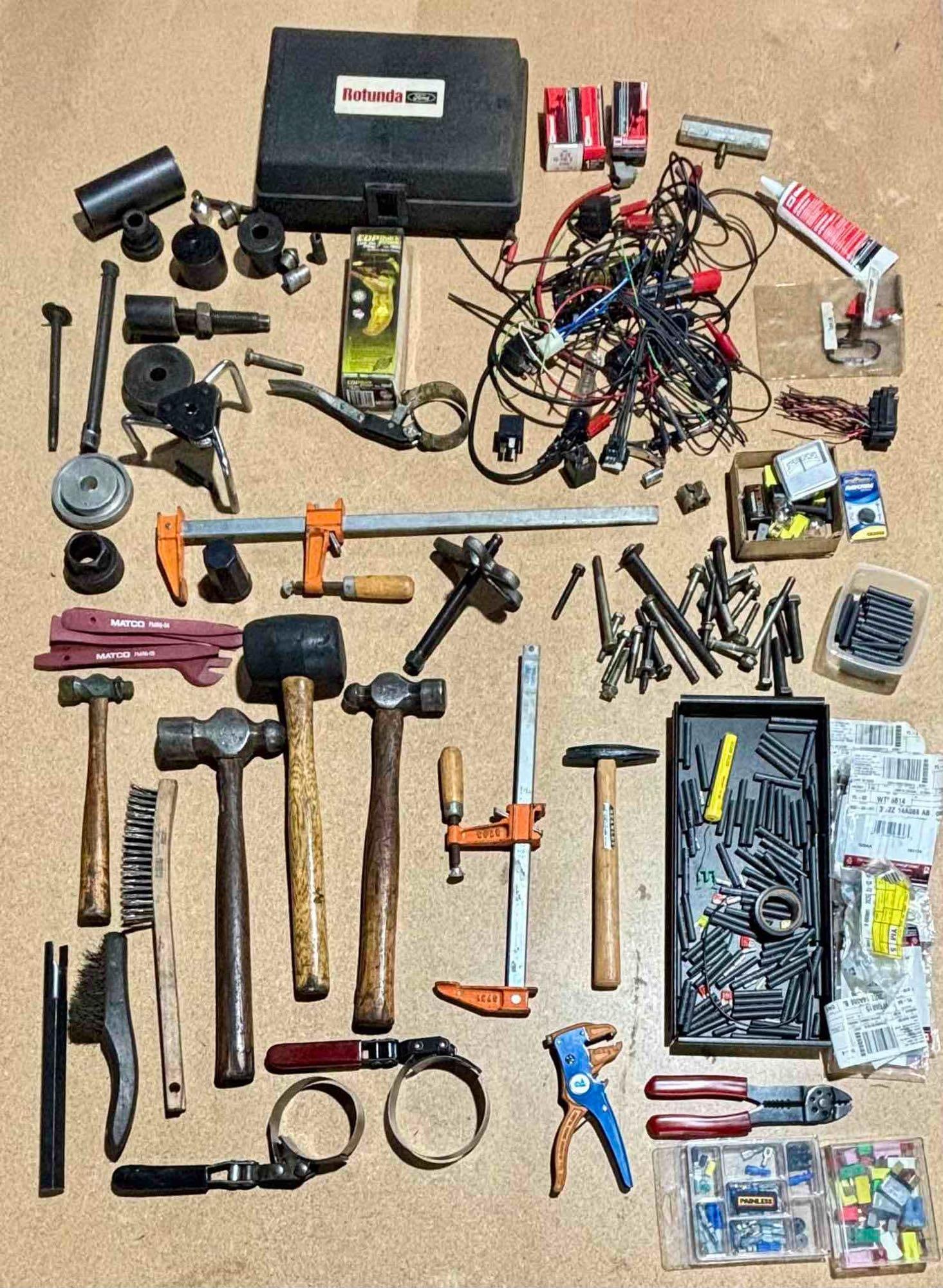 Assorted Mechanics Tools (Hammers, Timming Light, and More) (1 of 11)