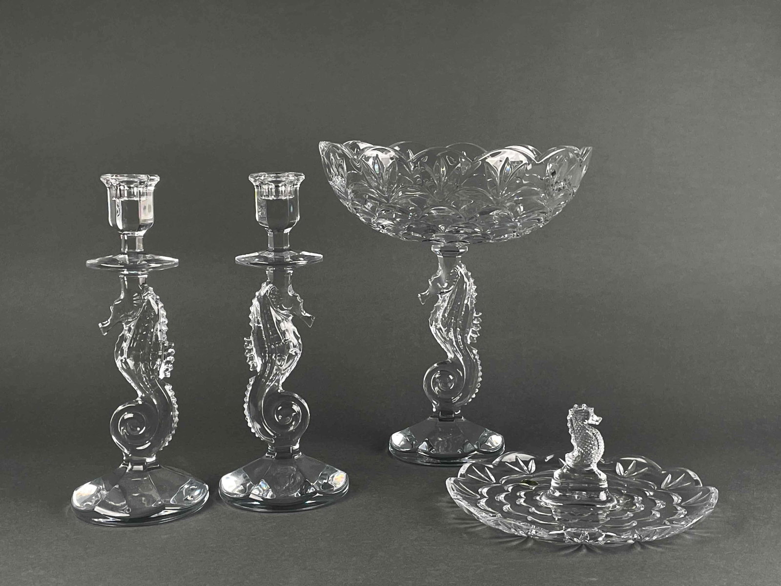 Three Waterford Crystal Seahorse Pieces (With Original Boxes) (1 of 12)