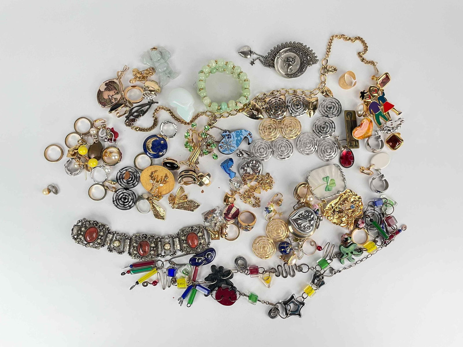 Assorted Jewelry (Rings, Bracelets, Necklace, Brooches, Etc.) (1 of 9)