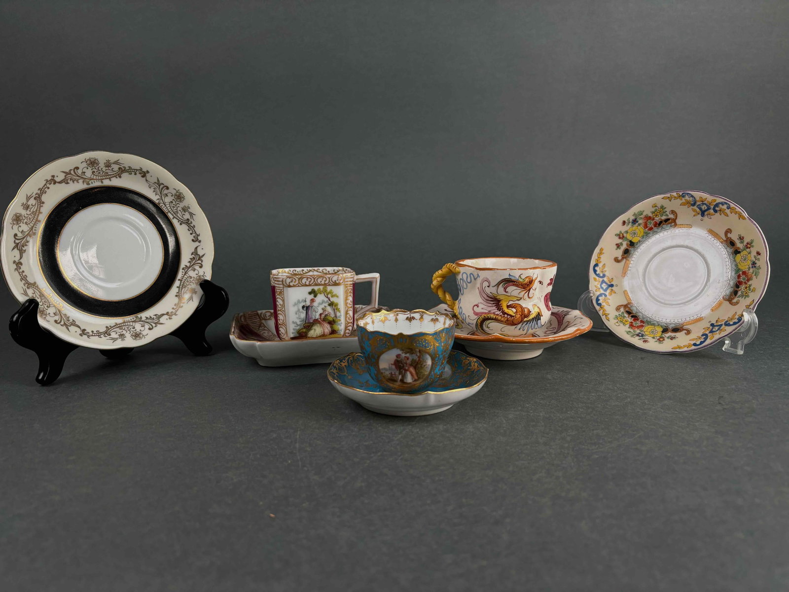 Assorted Hand Decorated Antique China (Shafford, Dresden, and More) (1 of 11)