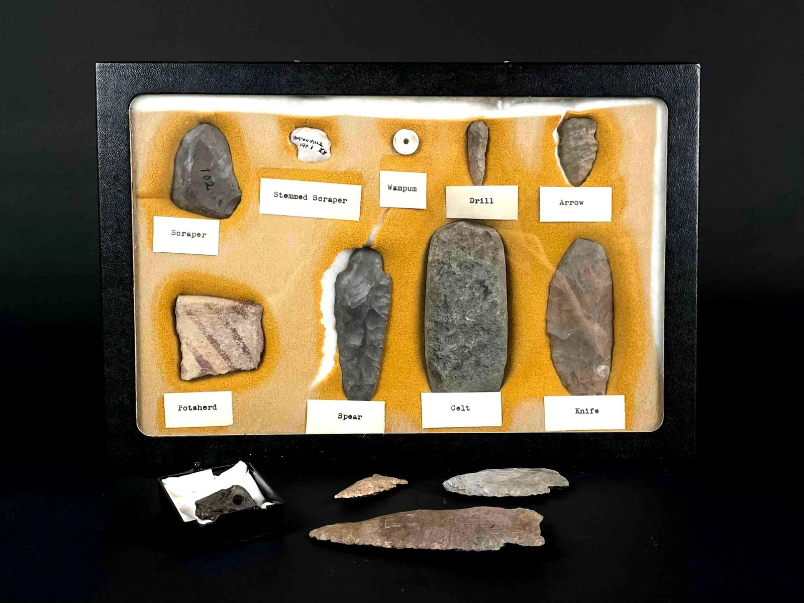 Collection of Native American Traditional Tools and Artificacts (1 of 11)