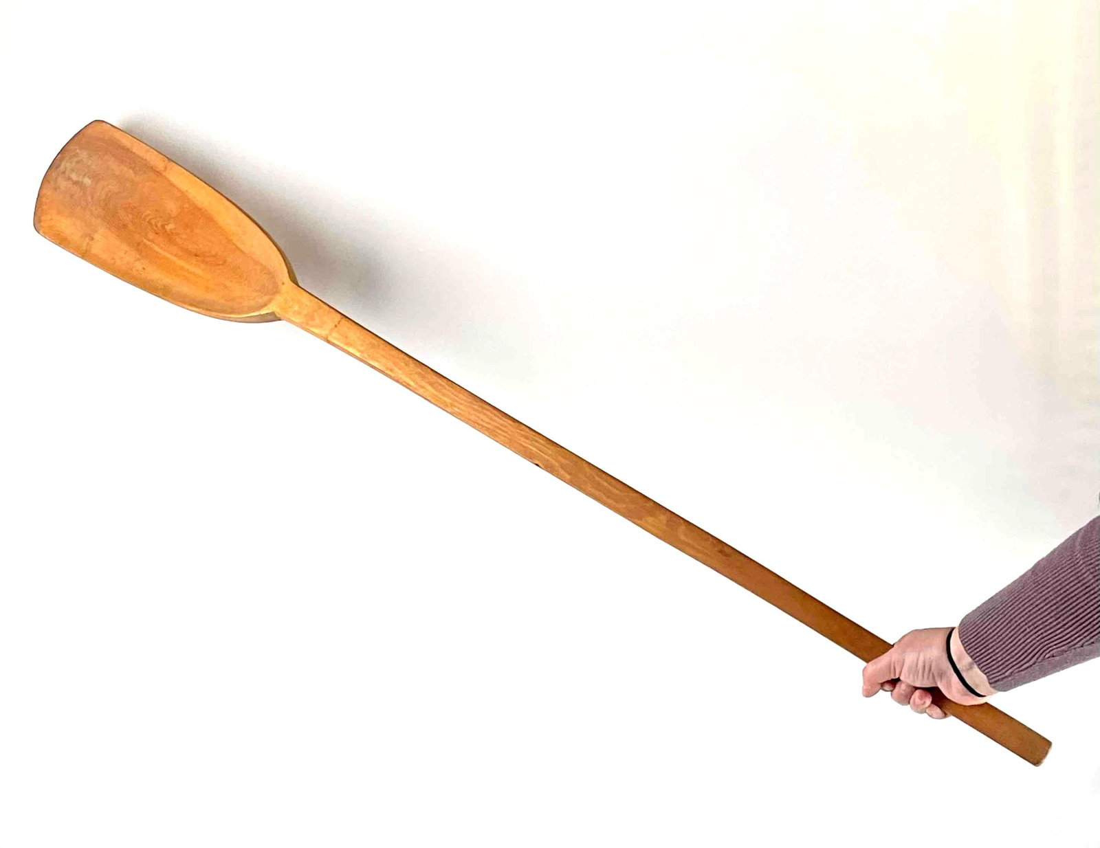 Native American "Cree Craft" Wooden Oar (1 of 9)