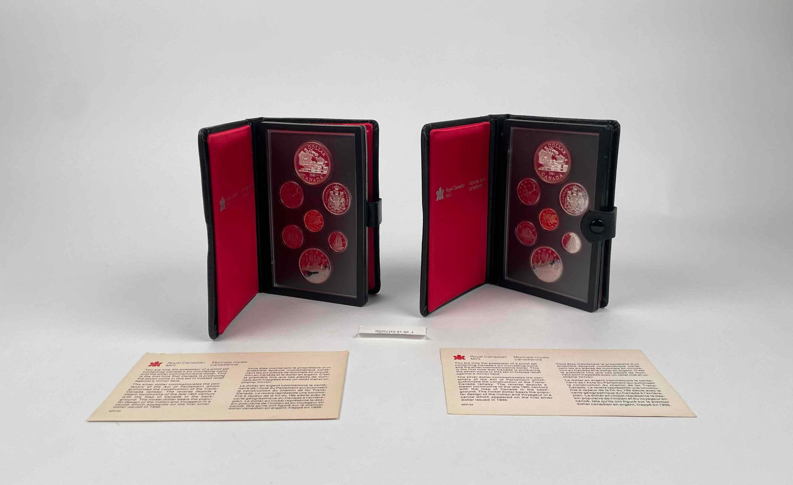 Pair of 1981 Royal Canada Double Dollar Proof Set (1 of 12)