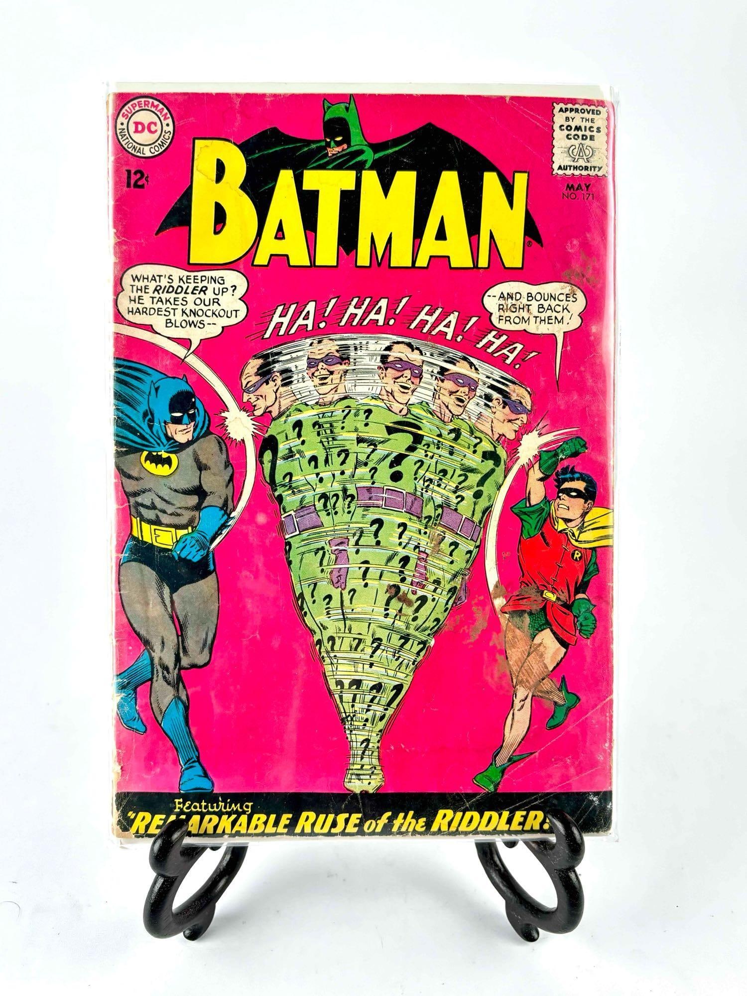 Batman "The Remarkable Ruse of the Riddler" # 171 (DC Comics) (1 of 12)