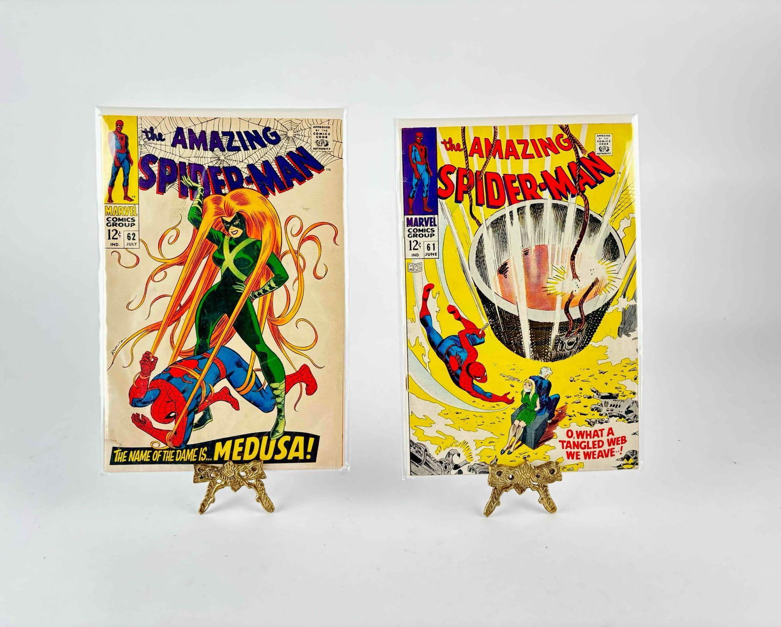 The Amazing Spider-man #61 and #62 (Marvel Comics) (1 of 12)