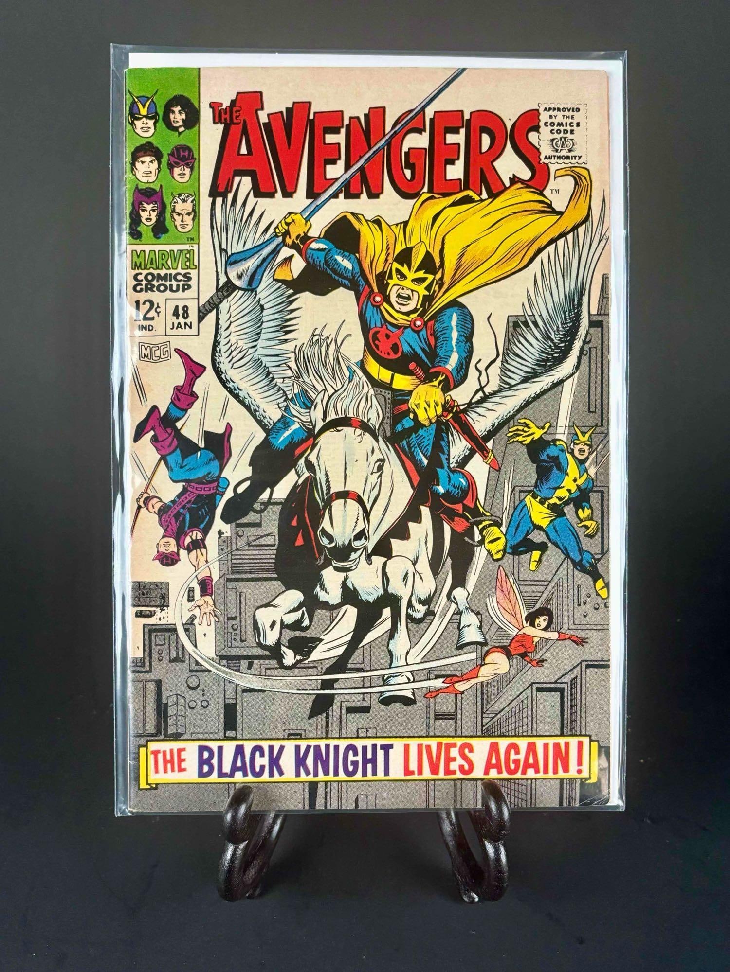 The Avengers #48 "The Black Knight Lives Again" (Marvel Comics) (1 of 12)