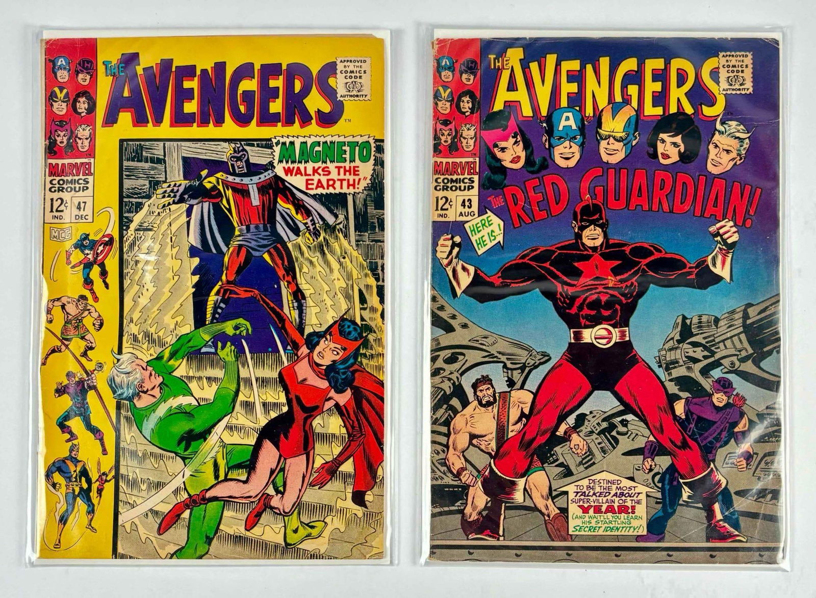 The Avengers #43 and #47 (Marvel Comics) (1 of 12)