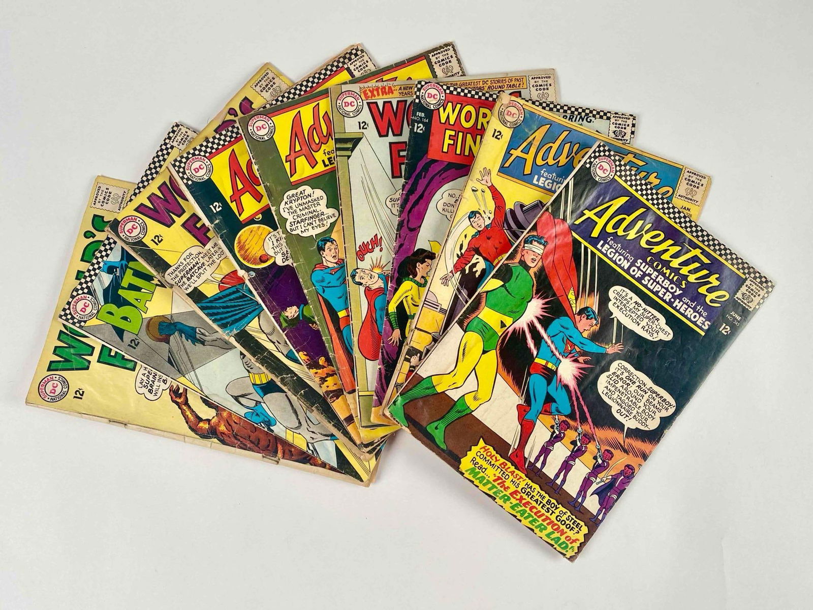 Assorted Lot of Silver Age DC Comics (World's Finest, Batman VS. Eclipso, and Adventure Comics) (1 of 12)