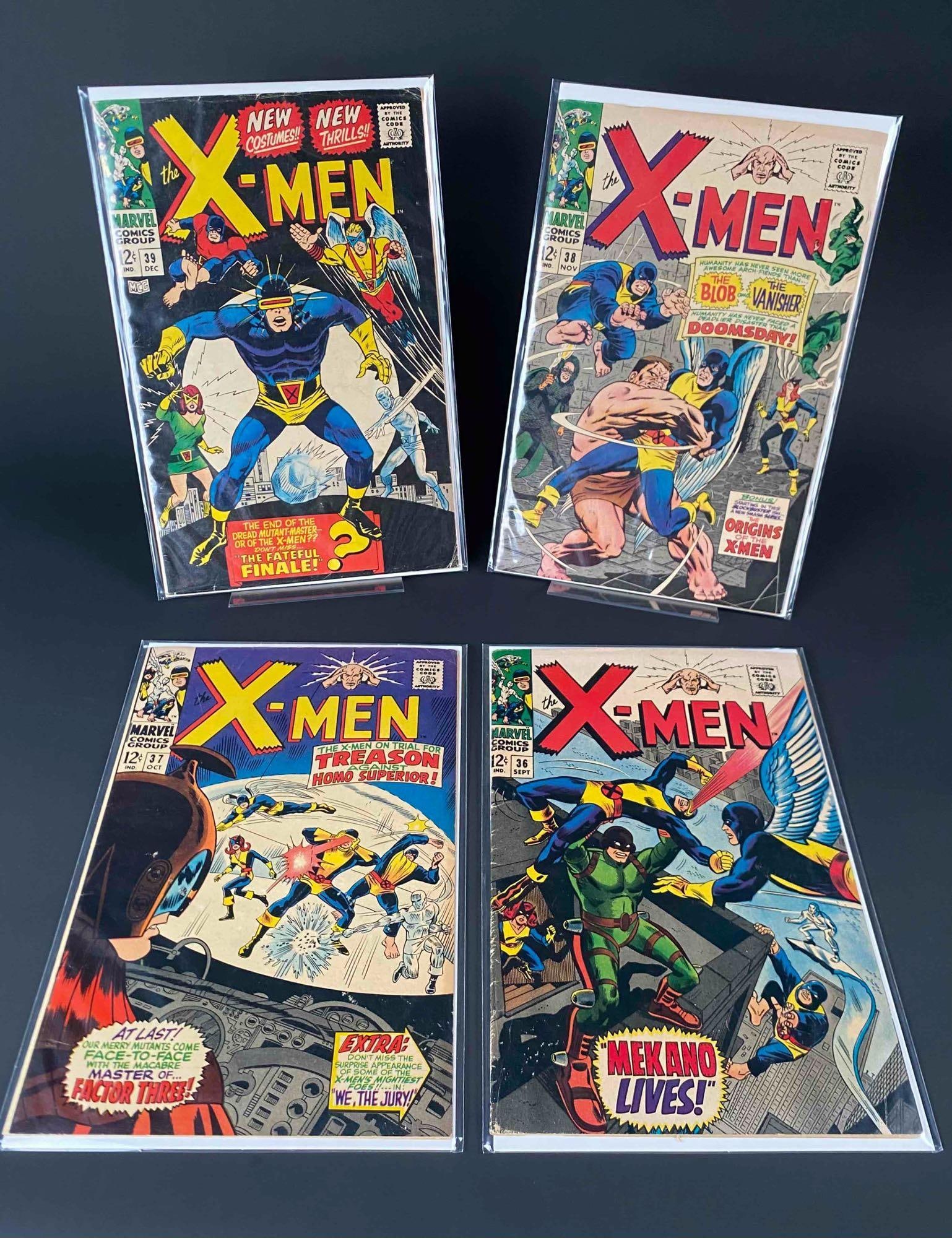 X-Men #36, #37, #38, and #39 (Marvel Comics) (1 of 12)