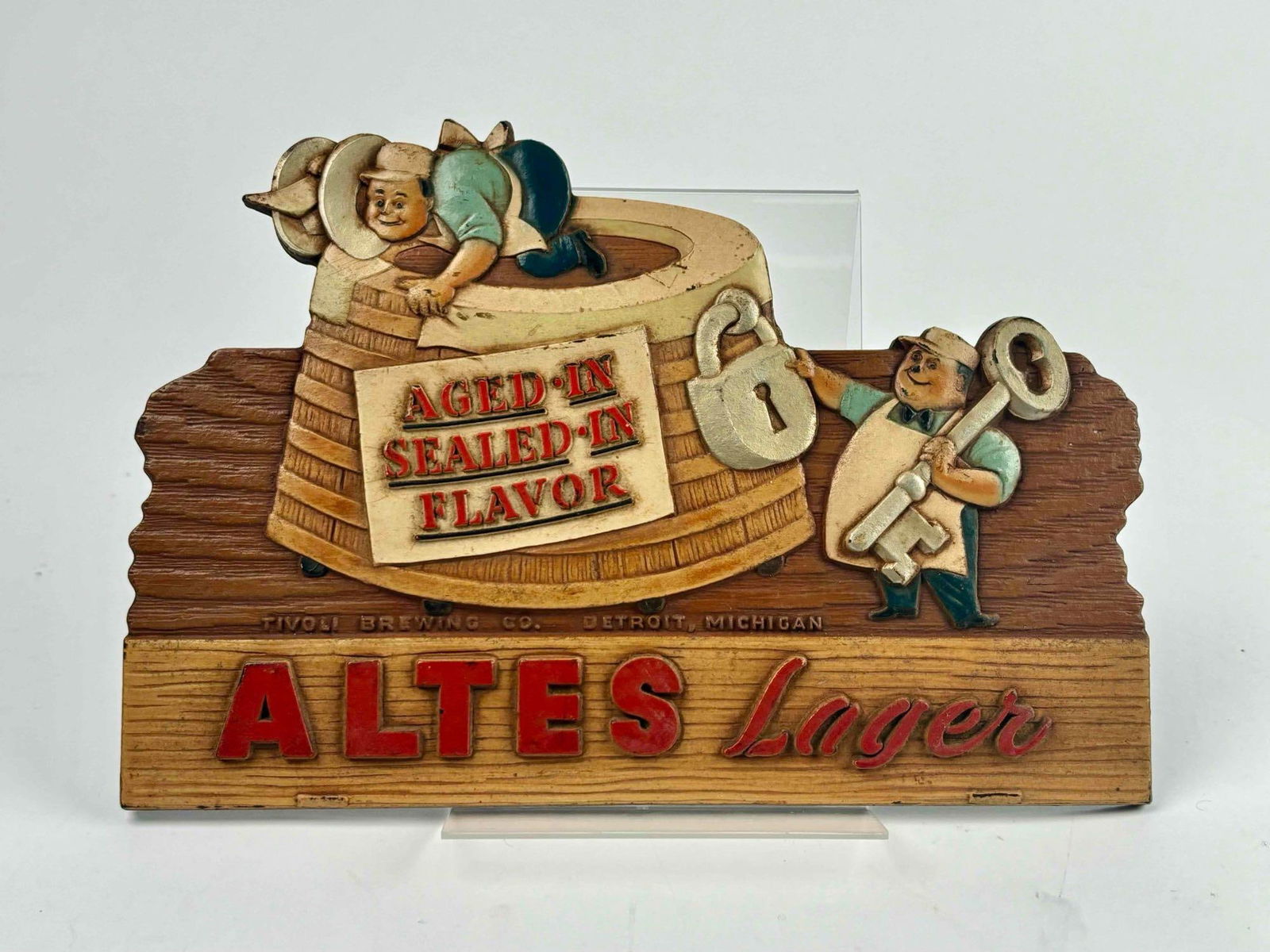 Vintage Altes Beer Sign/Advertisement (Detroit) (1 of 10)