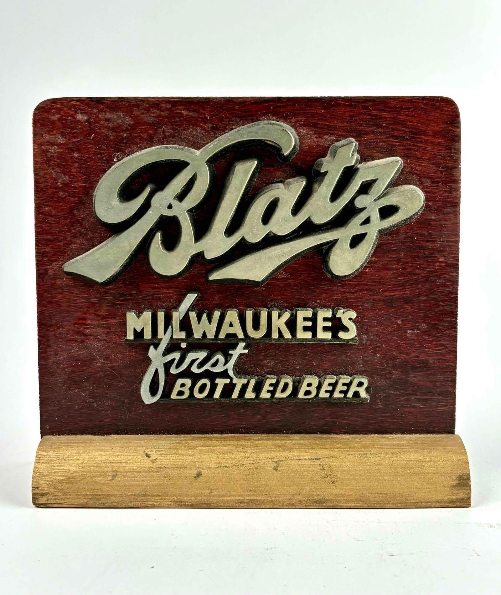 Vintage Blatz Milwaukee's First Bottled Beer Sign (1 of 10)