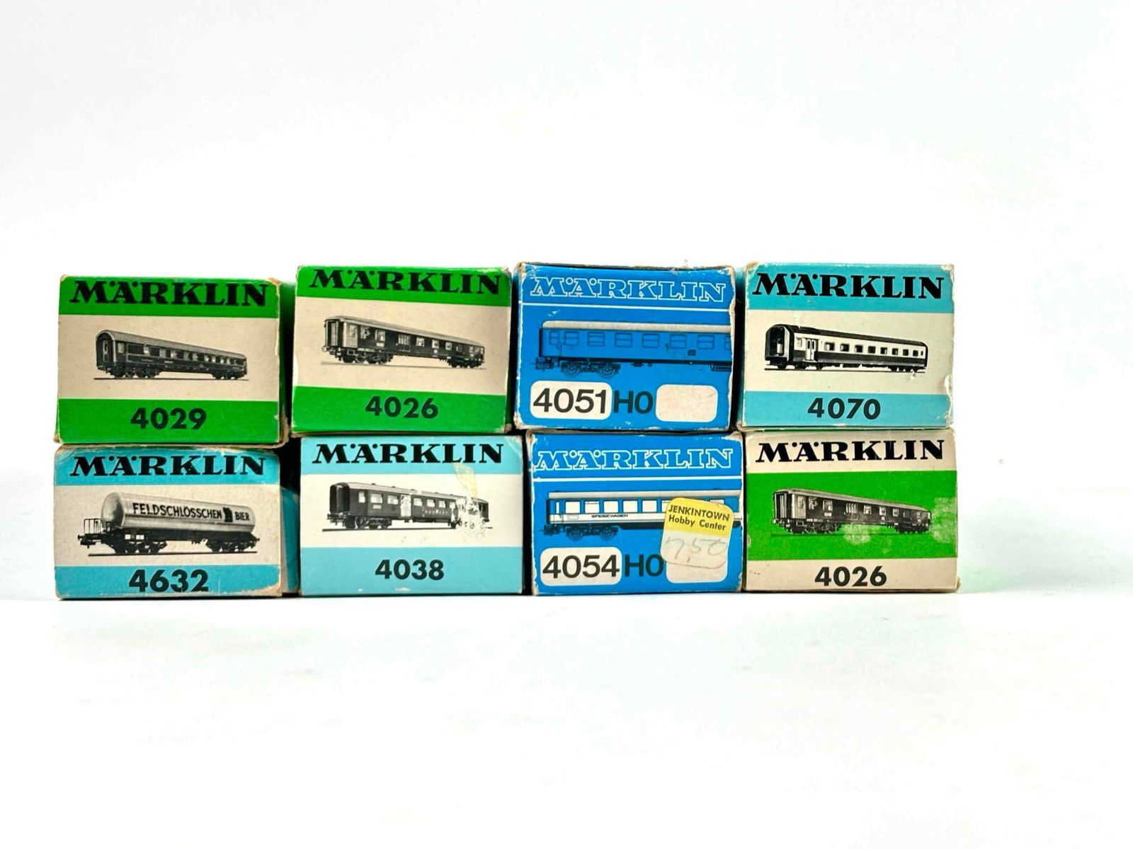 8 Vintage Marklin Passenger and Freight Cars in Original Boxes (1 of 12)