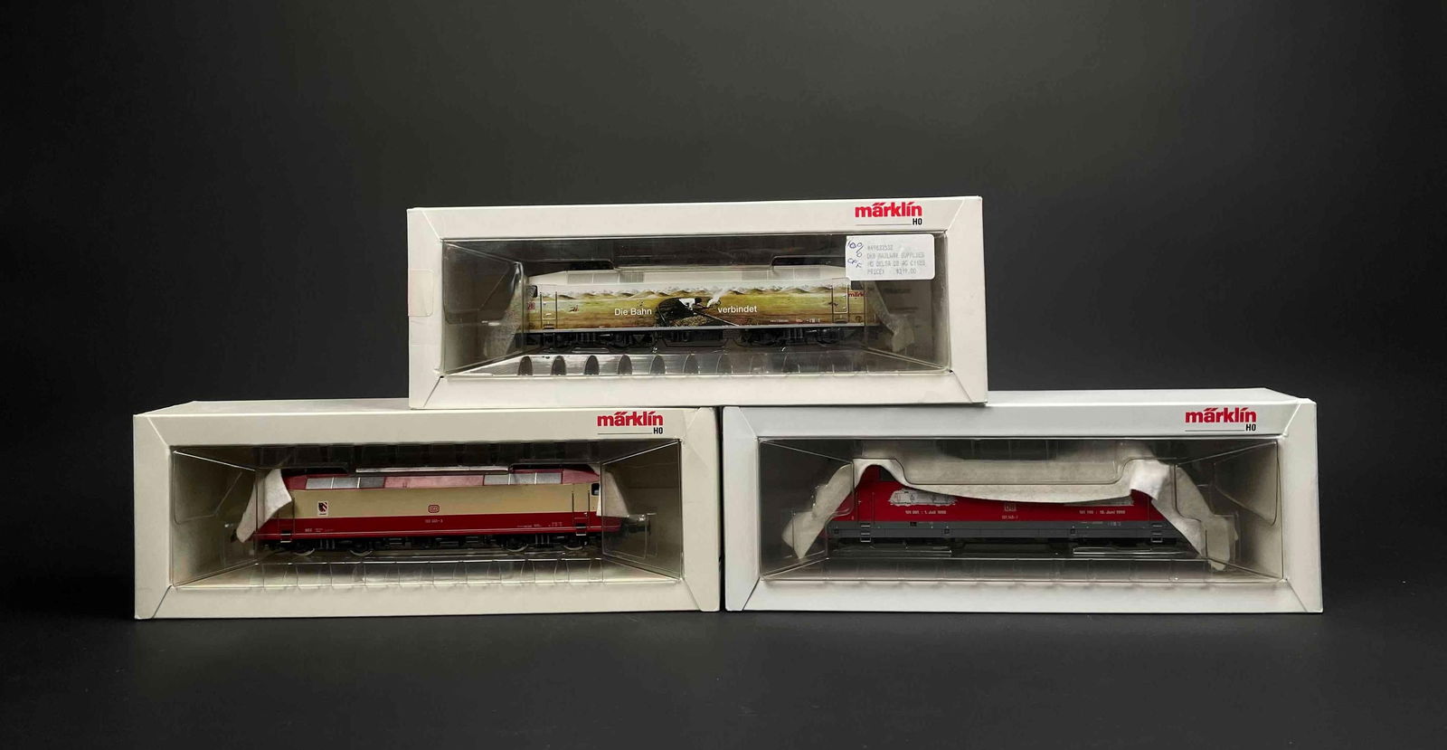 Three Marklin Electric Locomotives in Original Boxes (3153, 33532, 34375) (1 of 11)
