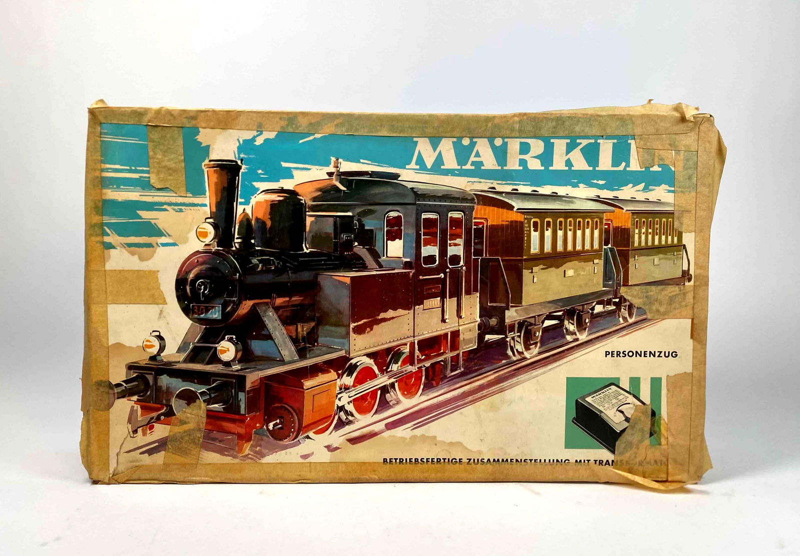 Vintage Marklin HO Scale Train Set in Original Box (2955) (1 of 12)