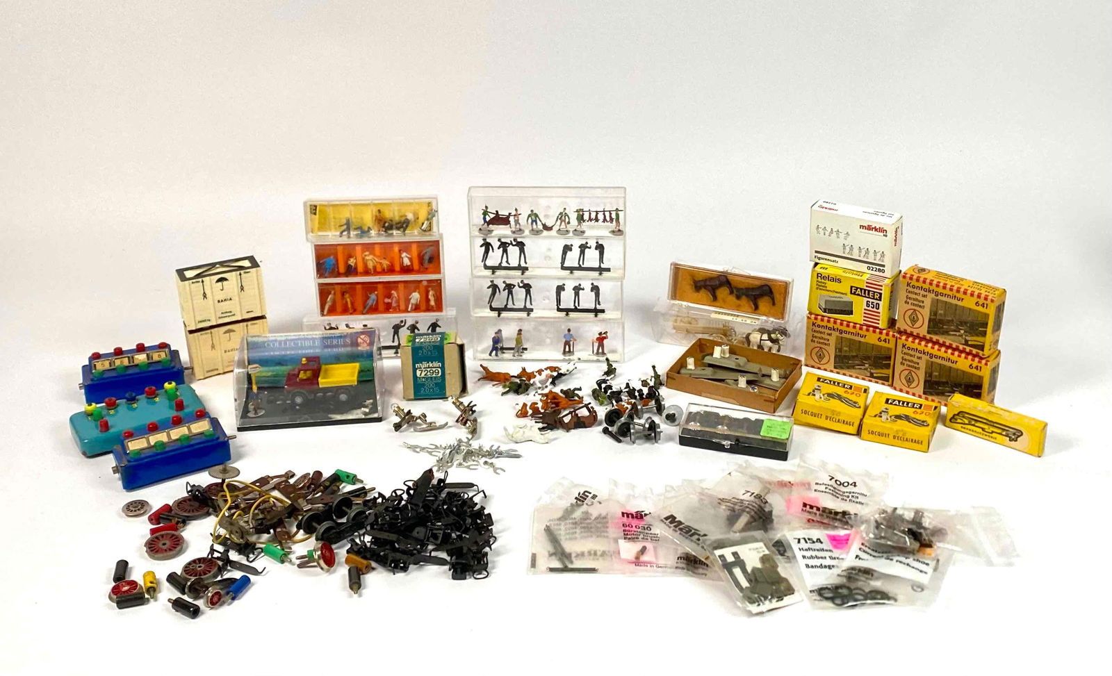 Group of Model Train Accessories (Marklin, Merten, Faller) (1 of 12)