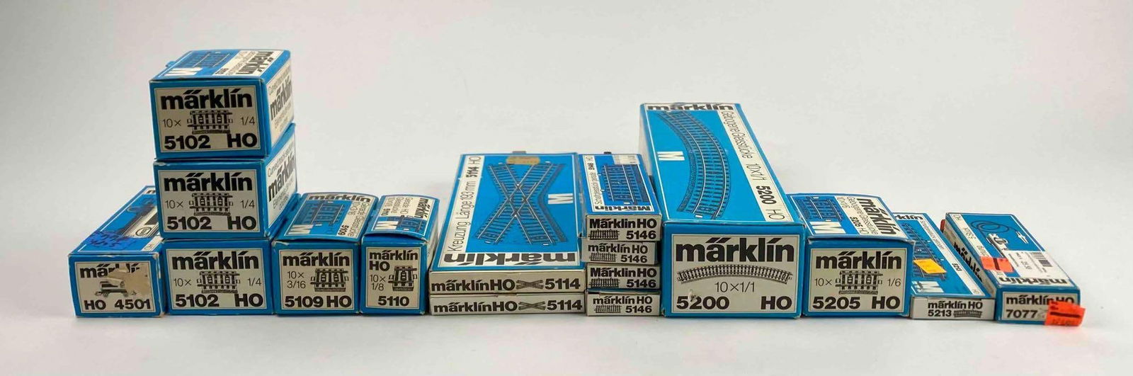 Marklin Railway Tracks, Lighting Kit, and Esso Car (1 of 12)