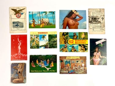 58 Mid Century Travel Photo Post Cards (Hawaii, Animals, Etc.)