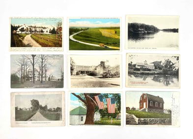 130 Early Twentieth Century American Travel Photo Post Cards