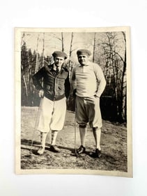 Original Photograph of Babe Ruth and Dr. C.L. Corfman c. 1926