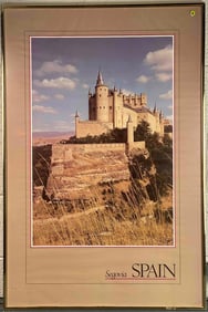 Framed Poster of Alcazar of Segovia, Spain