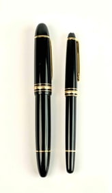 Two 18K and 14K Montblanc Meisterstuck Fountain Pens (144, 149)