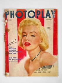 1953 Photoplay December Issue Marilyn Monroe Cover