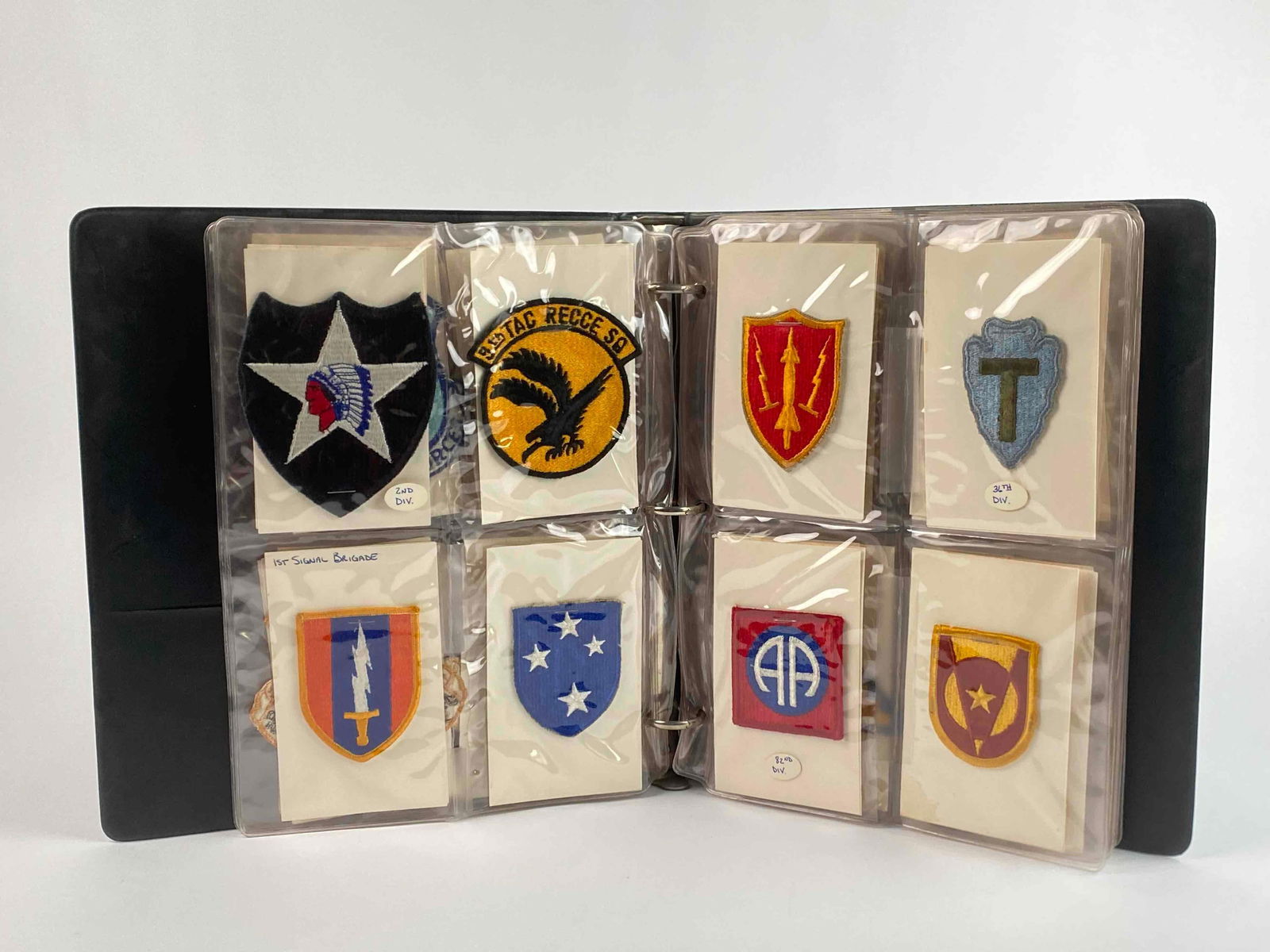 Album Collection of Army, Military, and Apollo Mission Patches (1 of 12)