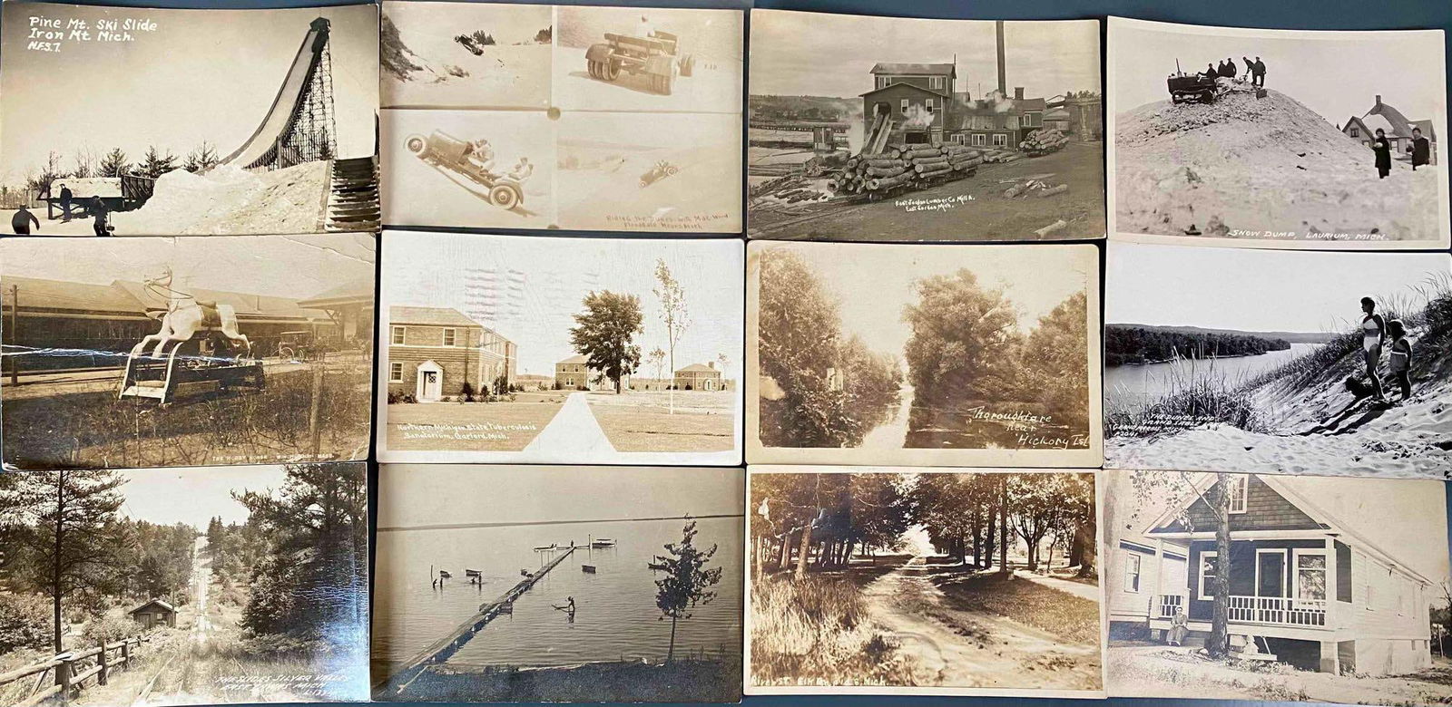 Sixty-one Early 1900s Americana Vintage Photo Post Cards (1 of 10)