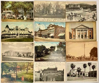 154 Early 1900s Americana Vintage Post Cards