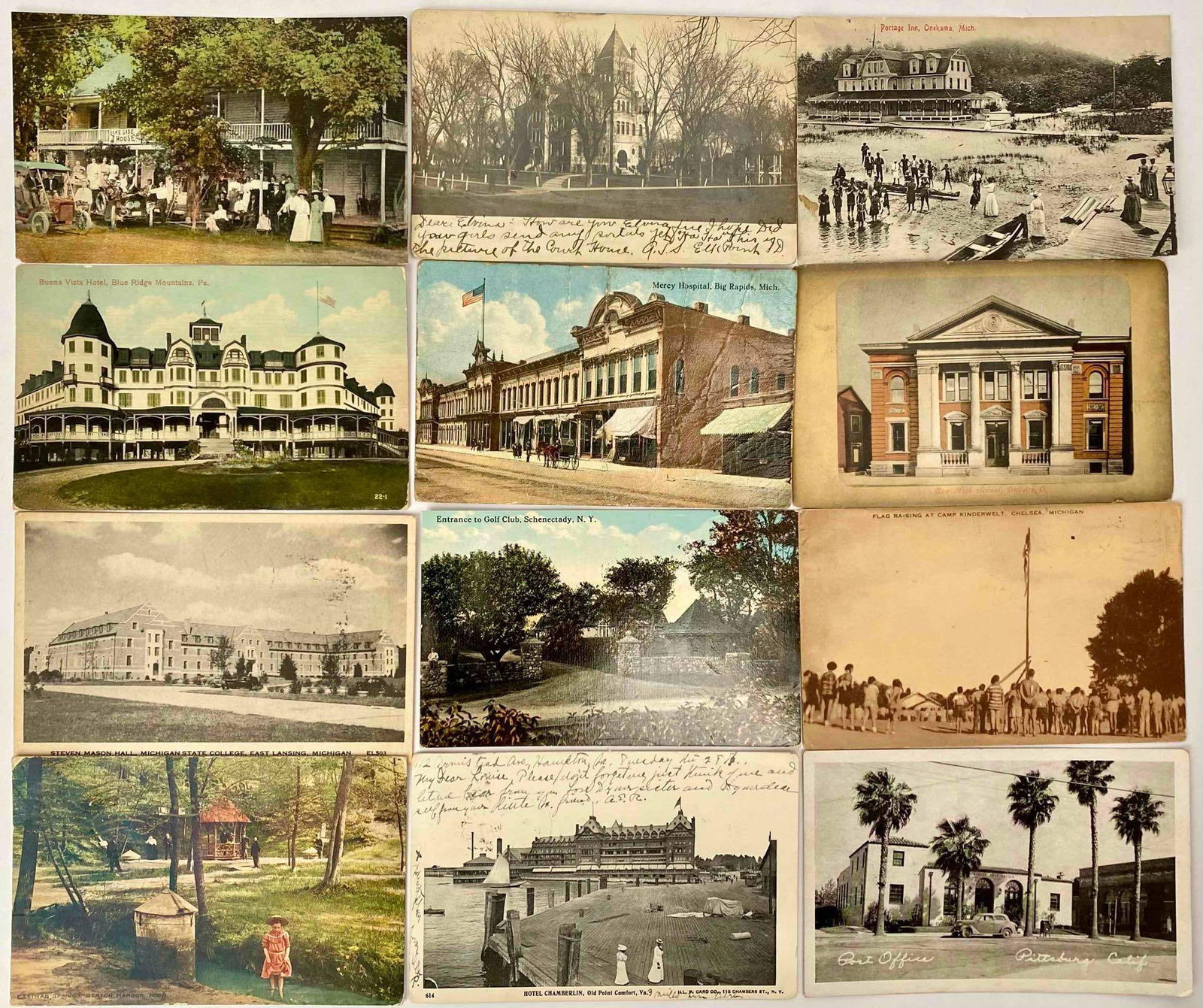 154 Early 1900s Americana Vintage Post Cards (1 of 12)