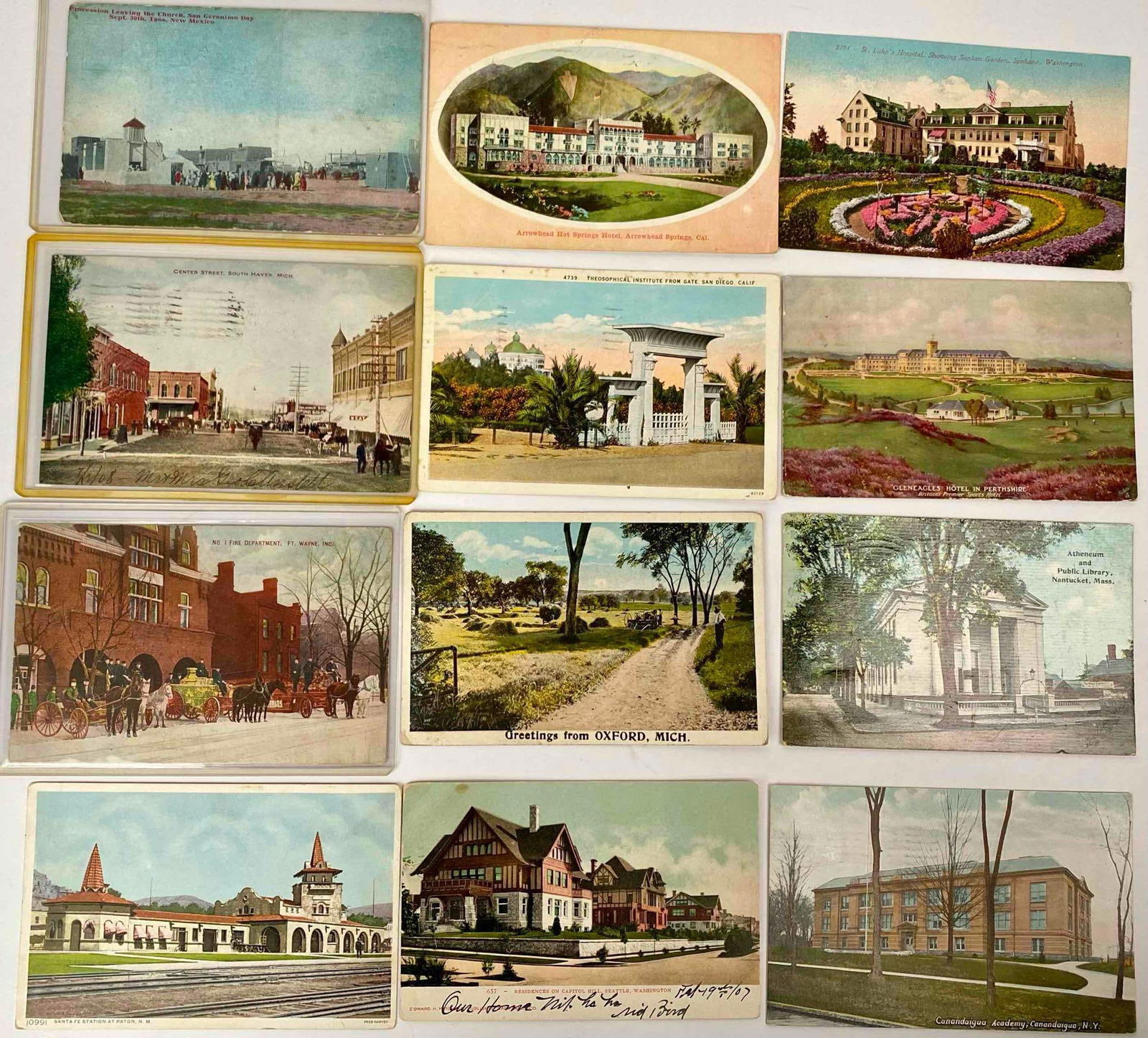 159 Early 1900s Americana Vintage Post Cards and Buckingham Palace Post Cards (1 of 12)